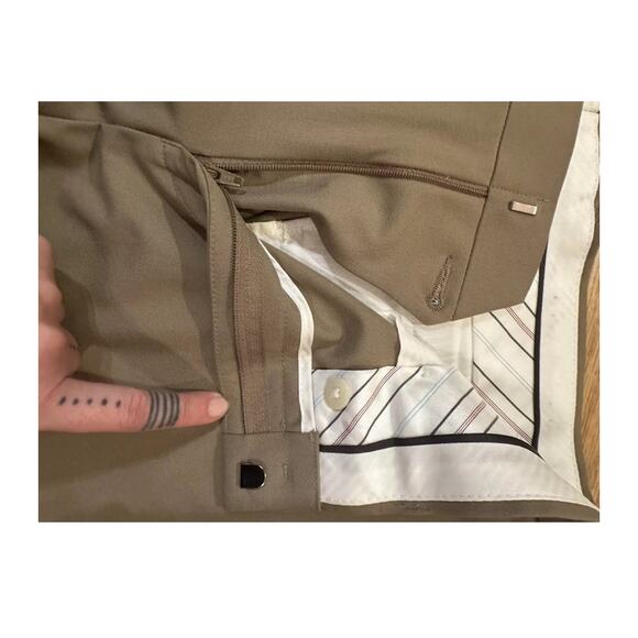 Vintage Polo Ralph Lauren Men's Stretch Slim Fit Pants - 34x30- Khaki Nice - Picture 4 of 4